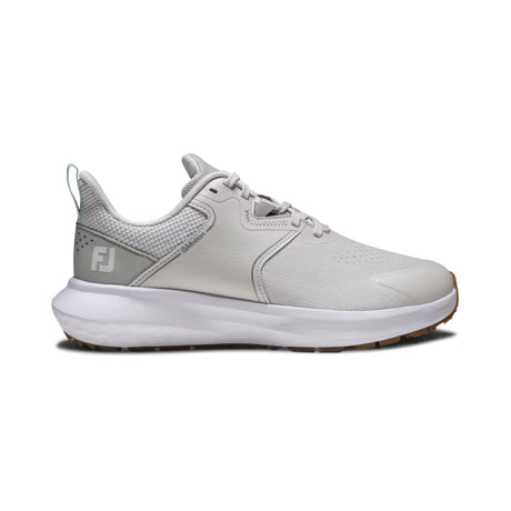 FootJoy Womans QMotion Grey Beach Glass Shoe - One Golf