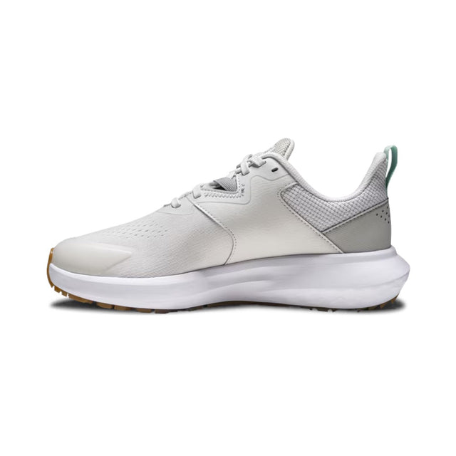 FootJoy Womans QMotion Grey Beach Glass Shoe - One Golf