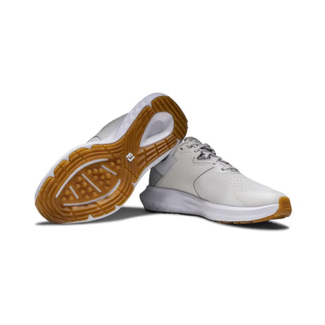 FootJoy Womans QMotion Grey Beach Glass Shoe - One Golf