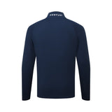 FootJoy Wordmark Chill Out Navy Quarter Zip - One Golf