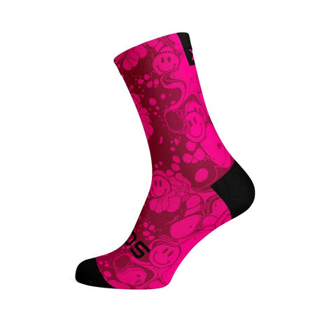Footwear Neon Slide Pink Socks - One Golf