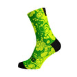 Footwear Neon Slide Yellow Socks - One Golf