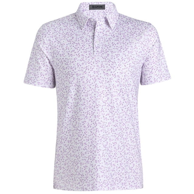 G/FORE Ditzy Floral Tech IRI Polo
