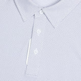 G/FORE Fine Stretch Jacquard Onyx Polo