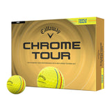 Callaway Chrome Tour Triple Track Yellow Golf Balls