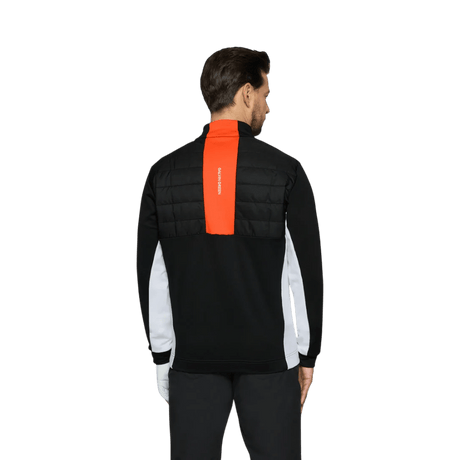 Galvin Green Dalton Black/White/Orange Jacket - One Golf