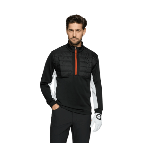 Galvin Green Dalton Black/White/Orange Jacket - One Golf