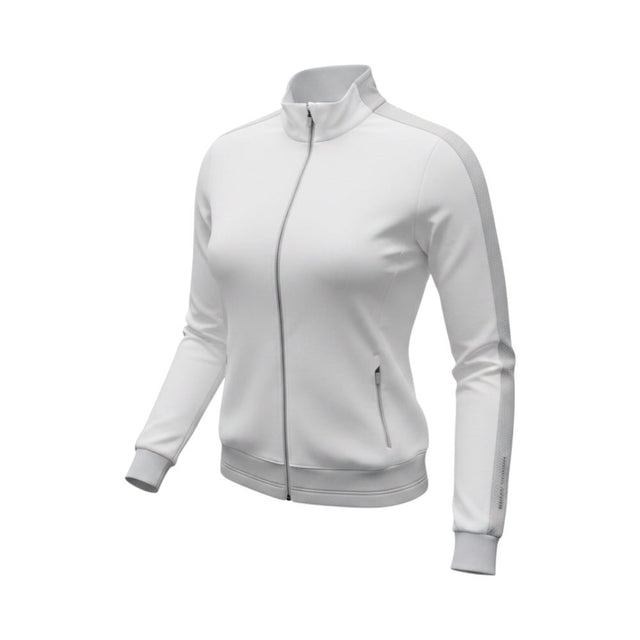 Galvin Green Dawson White Zipped Sweater - One Golf