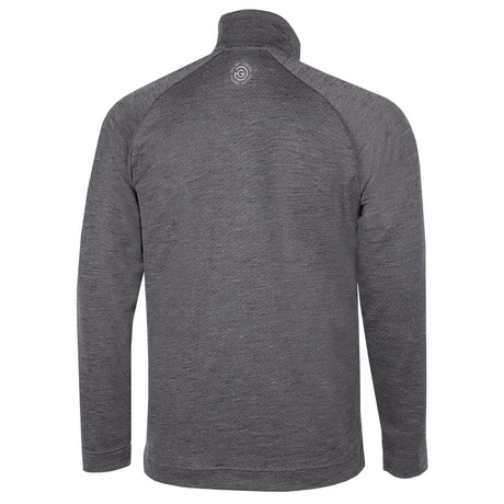 Galvin Green Dion Black Melange Golf Mid Layer - One Golf