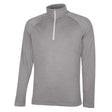 Galvin Green Dion Grey Melange Golf Mid Layer - One Golf
