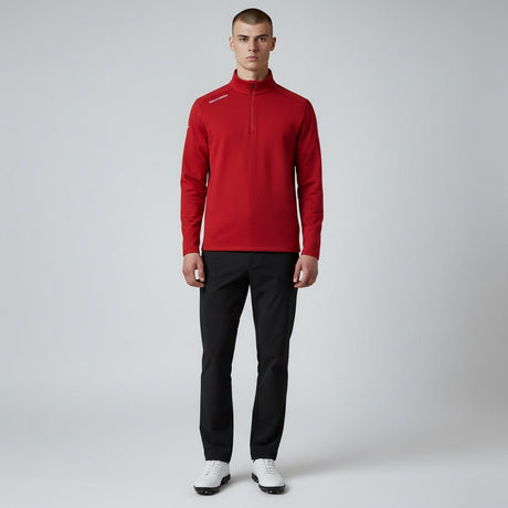 Galvin Green Drake Red Quarter Zip - One Golf
