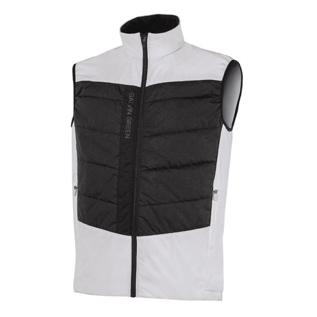 Galvin Green Lauro White/Black Golf Vest - One Golf