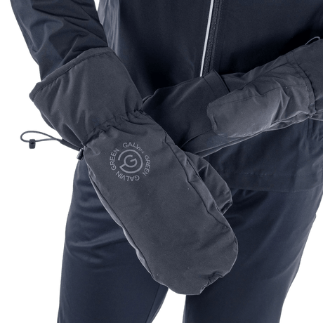 Galvin Green Levon Black Windproof Golf Glove - One Golf
