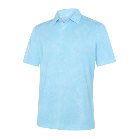 Galvin Green Maguire Crystal Blue Polo - One Golf