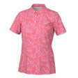 Galvin Green Mallory Camelia Rose/White Shirt - One Golf