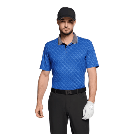 Galvin Green Mansfield Royal Blue Polo - One Golf