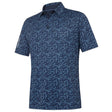 Galvin Green Marlo Moonlight Blue/Navy Polo - One Golf