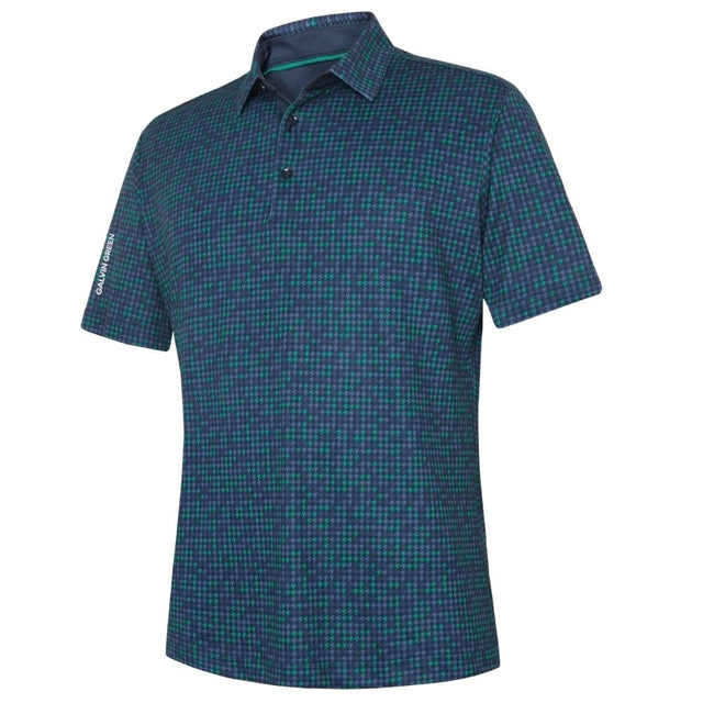 Galvin Green Marlo Navy/Golf Green Polo - One Golf