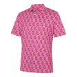 Galvin Green Martinez Pink/Green Polo - One Golf
