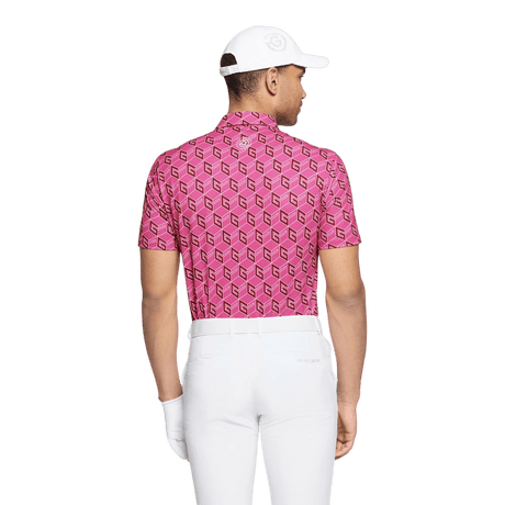 Galvin Green Martinez Pink/Green Polo - One Golf