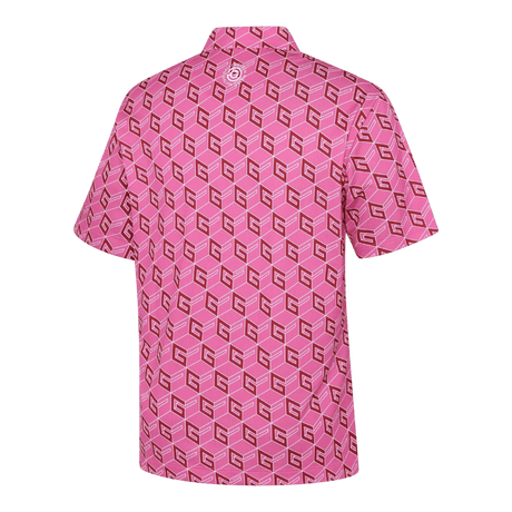 Galvin Green Martinez Pink/Green Polo - One Golf