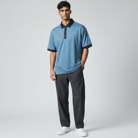 Galvin Green Mate Blue Shirt - One Golf