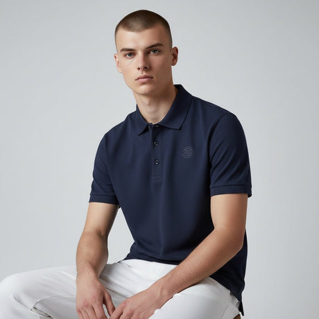 Galvin Green Maximillian Black Golf Shirt - One Golf