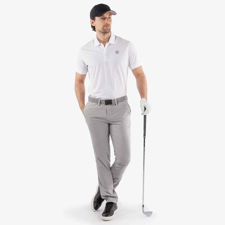 Galvin Green Maximillian White Golf Shirt - One Golf