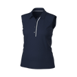 Galvin Green Mayla Sleeveless Navy Ladies Shirt - One Golf