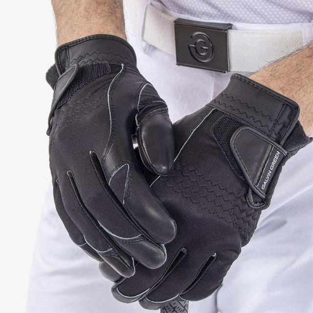 Galvin Green Lewis Black Golf Gloves