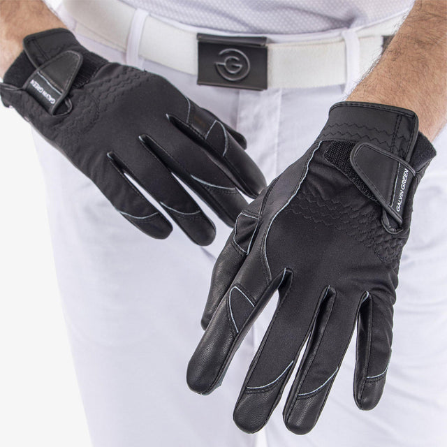 Galvin Green Lewis Black Golf Gloves