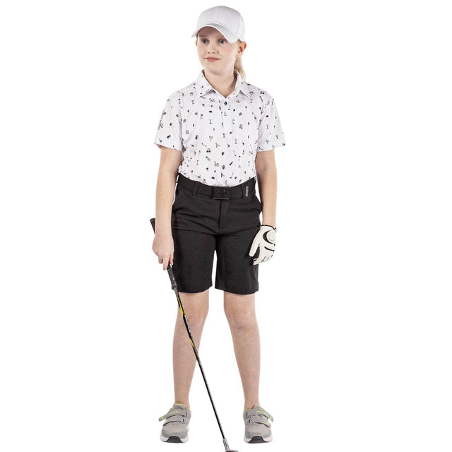 Galvin Green Rowan White/Black Junior Shirt