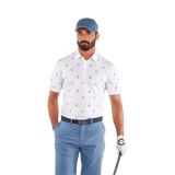 Galvin Green Memo White Polo - One Golf