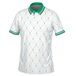 Galvin Green Miguel White/Green Polo - One Golf