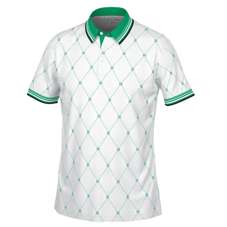 Galvin Green Miguel White/Green Polo - One Golf