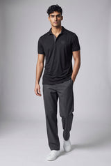 Galvin Green Milan Tour Black Shirt - One Golf