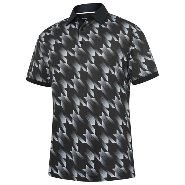 Galvin Green Miles Black/White Polo - One Golf