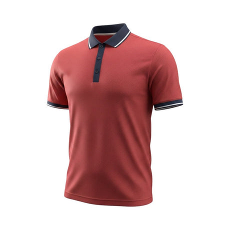 Galvin Green Miller Red/Navy Shirt - One Golf