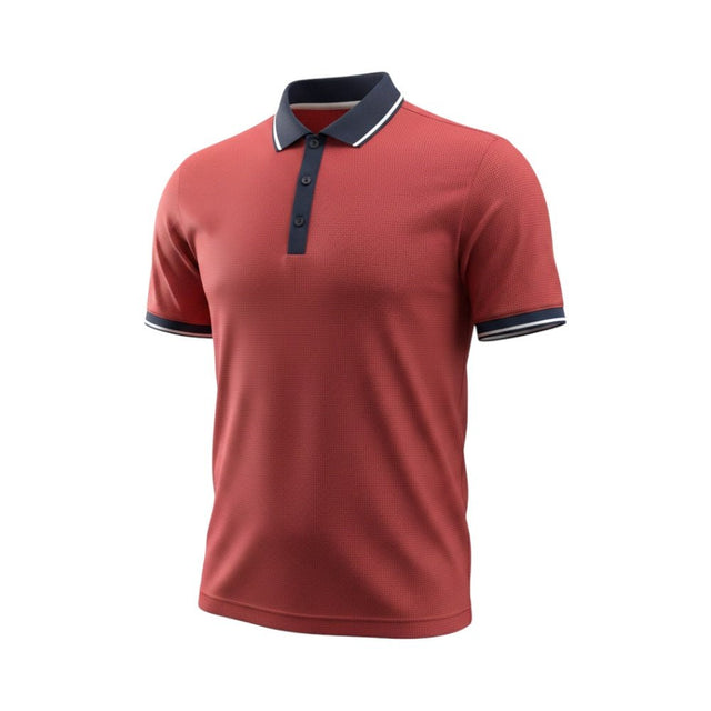 Galvin Green Miller Red/Navy Shirt - One Golf