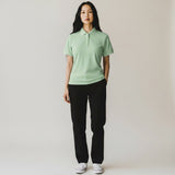 Galvin Green Miller White/Fresh Green Shirt - One Golf
