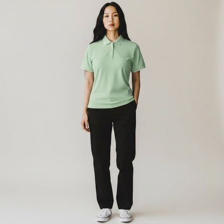 Galvin Green Miller White/Fresh Green Shirt - One Golf
