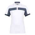 Galvin Green Mills White/Navy Golf Shirt - One Golf