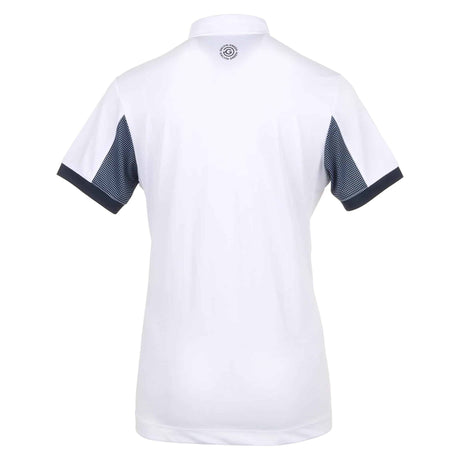 Galvin Green Mills White/Navy Golf Shirt - One Golf