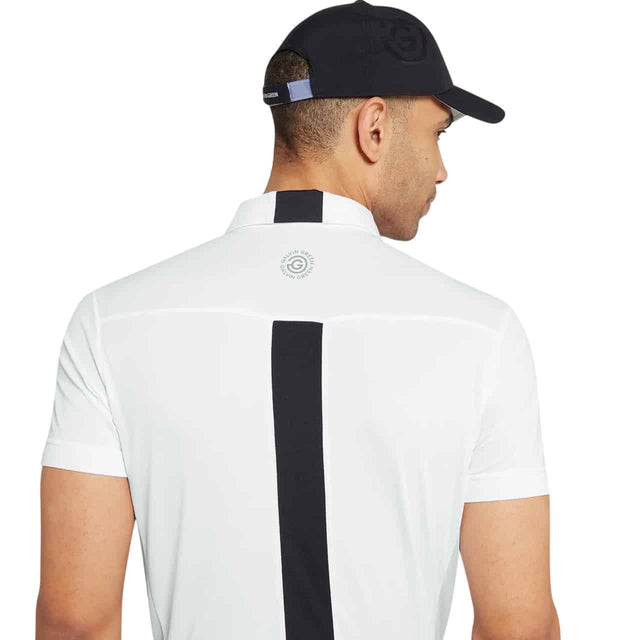 Galvin Green Mitchell White/Black/Cool Grey Polo - One Golf