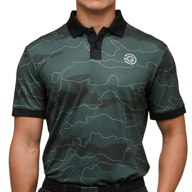 Galvin Green Monroe Deep Forest Polo - One Golf