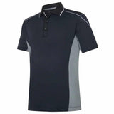 Galvin Green Monte Black/Sharkskin Polo - One Golf