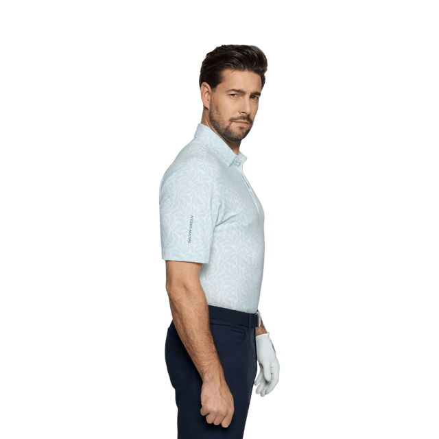 Galvin Green Muir Crystal Blue Shirt - One Golf
