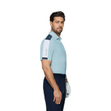 Galvin Green Mulligan Crystal Blue/White/Navy Shirt - One Golf