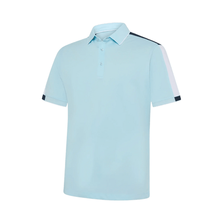 Galvin Green Mulligan Crystal Blue/White/Navy Shirt - One Golf