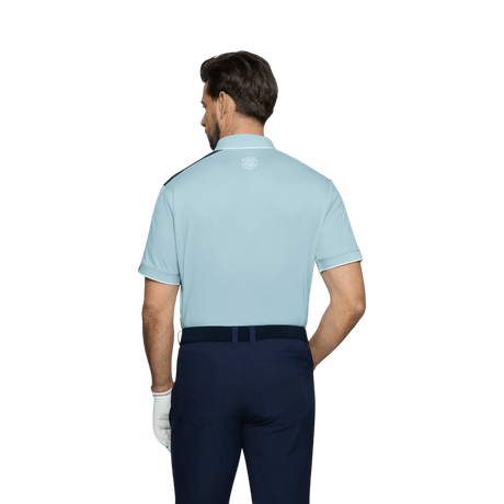 Galvin Green Mulligan Crystal Blue/White/Navy Shirt - One Golf